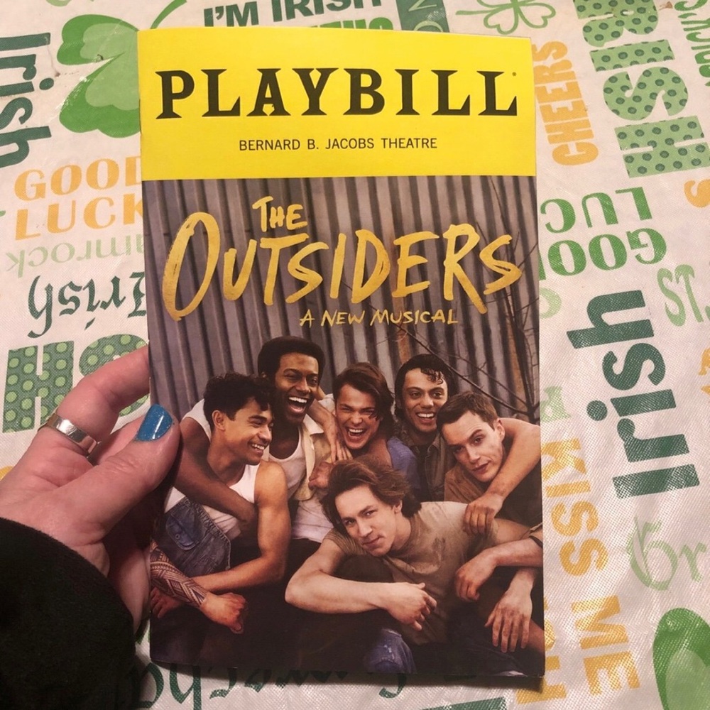 The Outsiders March Playbill 2026